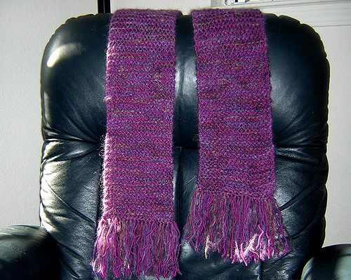 The Ubiquitous Garter Stitch Scarf
