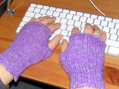 Lydia's mitts