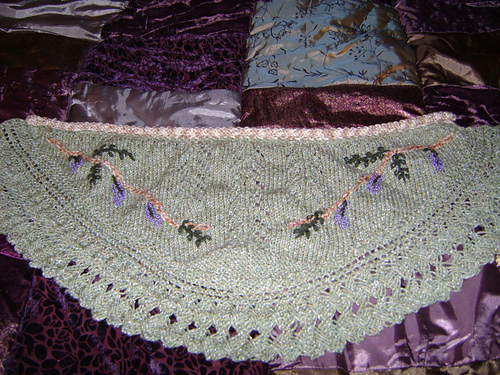 Paula's Wisteria Shawl photo 1
