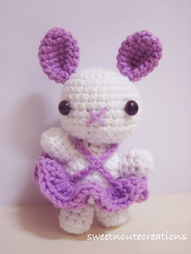 Petunia the Purple Bunny Ballerina