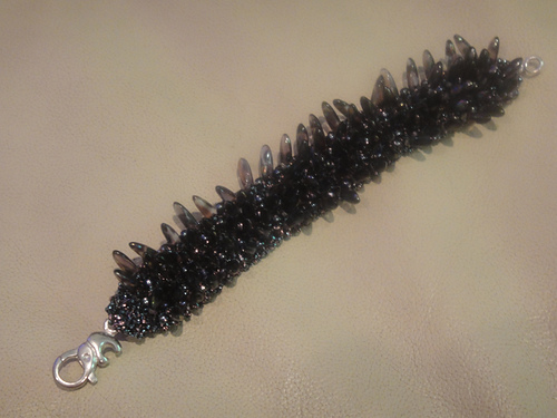 Flying Royal Peacock Feathers Bracelet