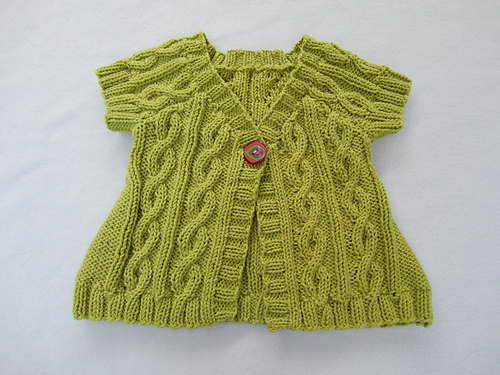 Design A - Short Sleeved Cardigan