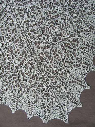 Tulip Season Lace Shawl