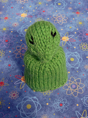 Reversible Alien and Rocket Ship