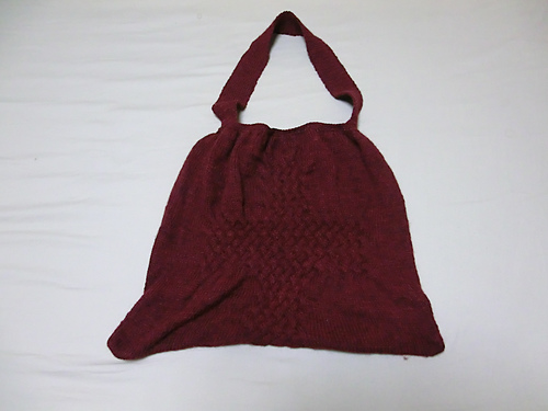 p.42 Lattice Bag クロス模様のバッグ 