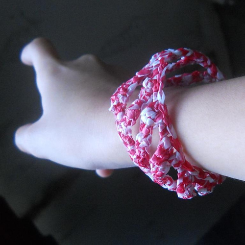 Behind Diagonal Bars Bangle