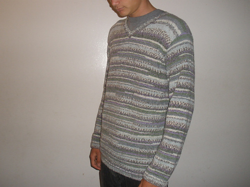 Design A - V-neck Pullover