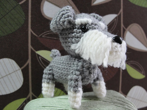 Ravelry: Miniature Schnauzer pattern by Mitsuki Hoshi (ほし みつき)