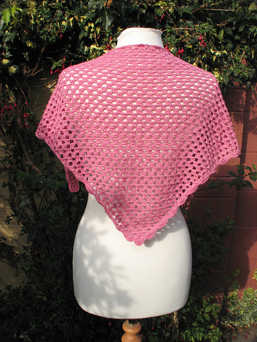 small triangular shawl