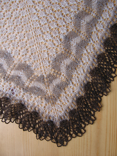 Icelandic Modern Lace Shawl