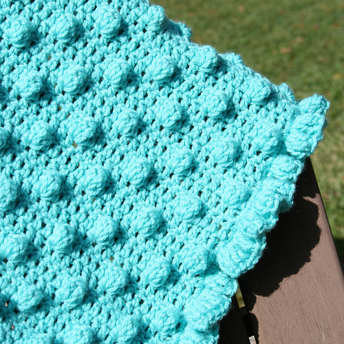 Polka Dots & Frills Baby Blanket