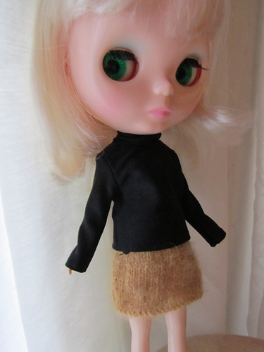 Mohair Skirt for Blythe