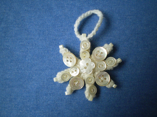 Advent Garland 5, Snowflake