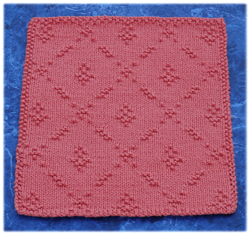 Vintage Kitchen Florals Dishcloth