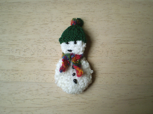 Advent Garland 16, Snowman