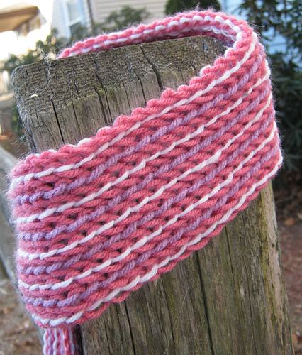 Slip Stitch Crochet Scarf