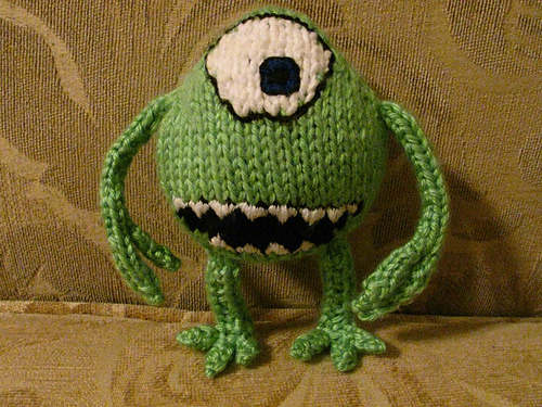 Mike Monster Knit Pattern