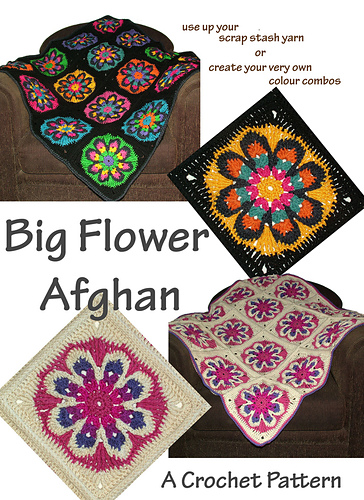 Big Flower Afghan