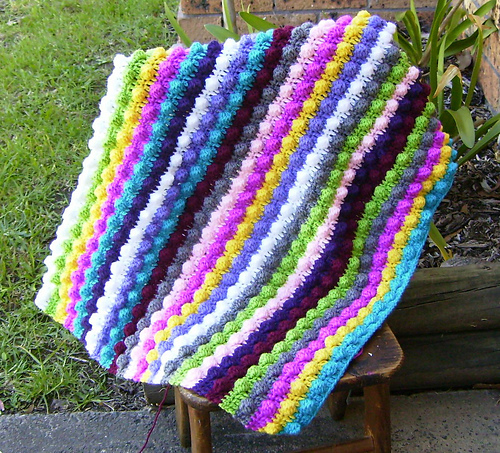 Fruity Puff Baby Blanket