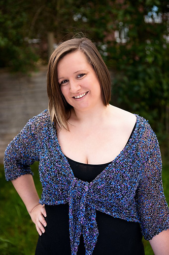 Tie-front Bolero