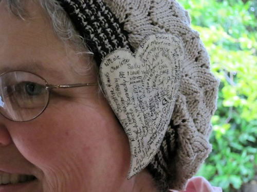 Bow Tie (Cloche) Beanie/ Chemo Hat photo 7