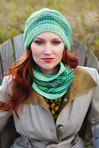 Winterthur Beret and Cowl Set