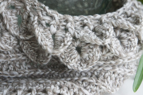 Autumn Leaves Crocodile Stitch Cowl & Ear Warmer photo 7