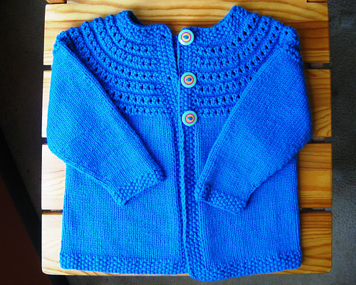Abriana Eyelet Cardigan