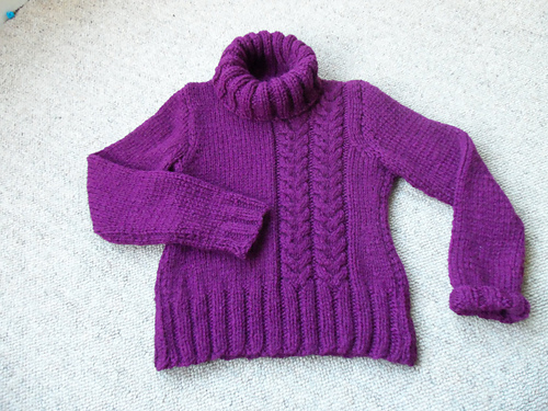 Two Cable Sweater