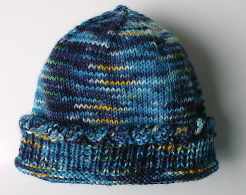 Slightly Twisted Baby Hat