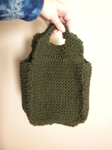 Garter Stitch Bag