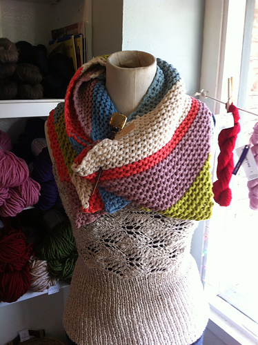 bias shawl