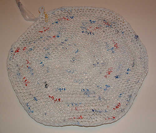 Plarn Laundry Basket Bag photo 5