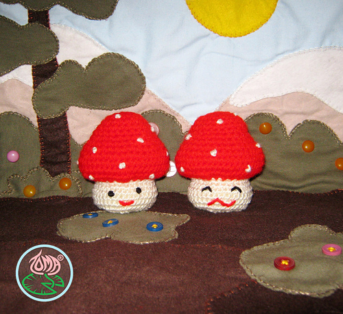 Amigurumi Super Mario Mushroom