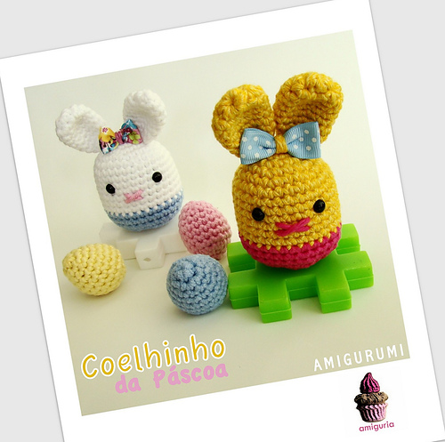 Amigurumi Bunny and Eggs