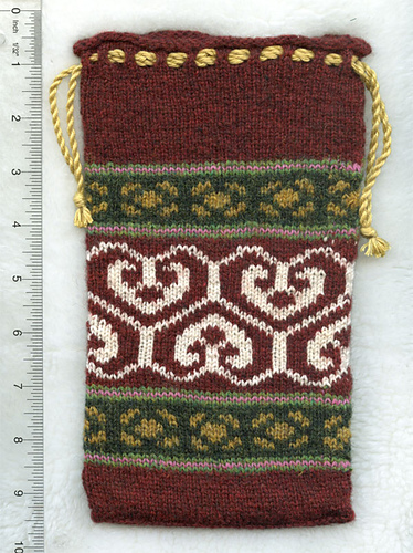 Islamic Hearts and Flowers Bag