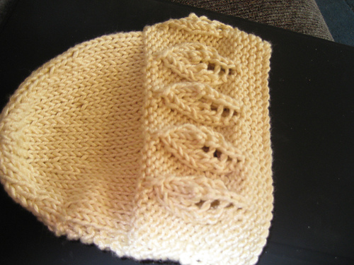 Little Cream Bonnet