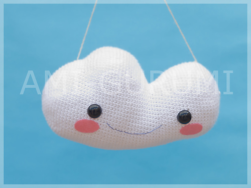 Nube amigurumi - Amigurumi cloud