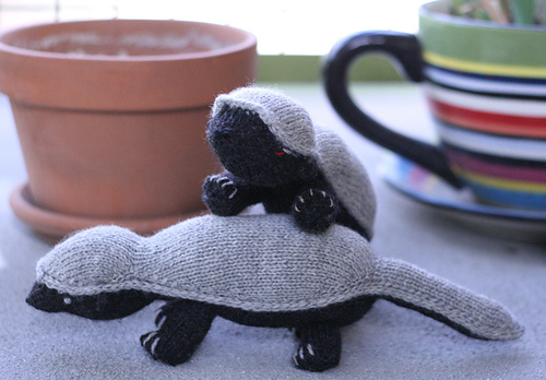 Honey Badger Stuffie
