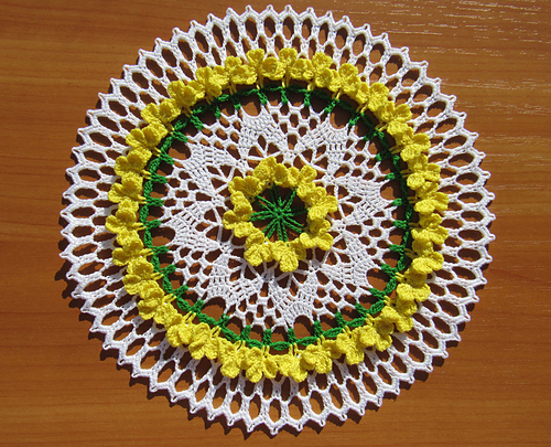 The Yellow Bud Ruffle