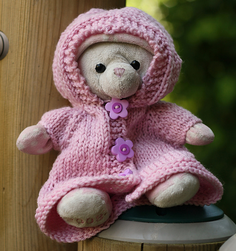 Bunny's Sweater Dress Raincoat Hoodie