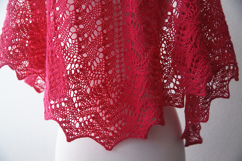 The Lisa One Skein Shawl