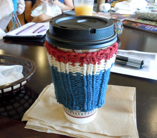 Work Sock Cup Cozy (knit) photo 2