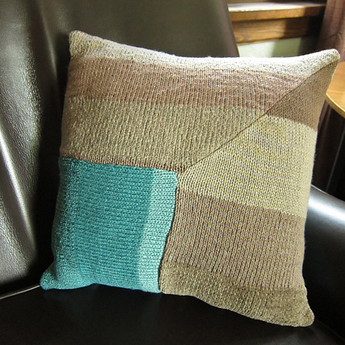 Knit Stripes Pillow