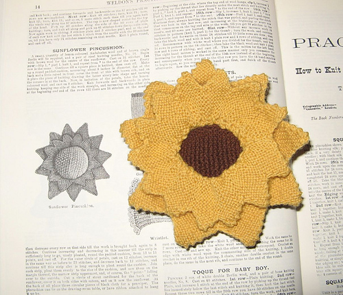 Sunflower Pincushion