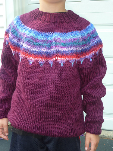 Afghans for Afghans Yoke Sweater