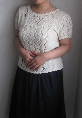 P.13　Light Pink Pullover(ライトピンクのプルオーバー)