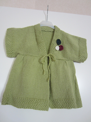 621 Cardigan à nouer