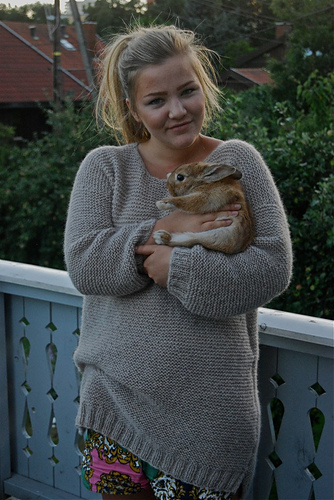 Mammas hjemmestrikkede genser! 