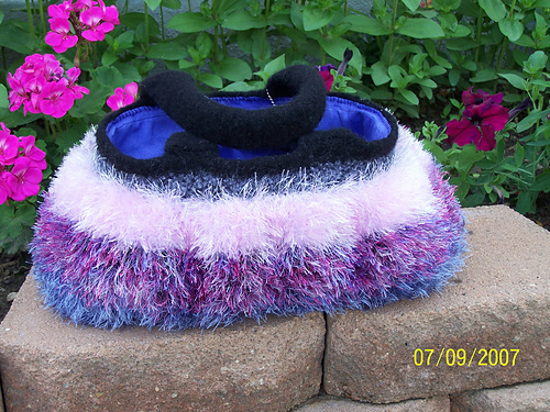 Fur-tacular Felted Handbag